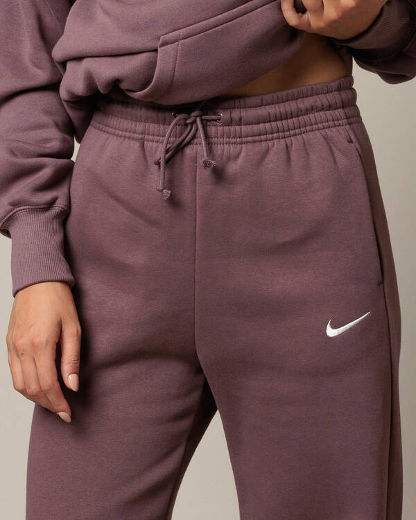 Nike Phoenix High Waisted Wide Leg Track Pants for Womens