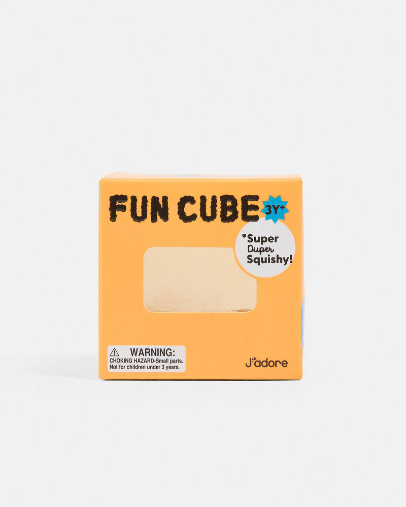 J&rsquo;adore Fun Cube Squishy Fidget Toy for Unisex