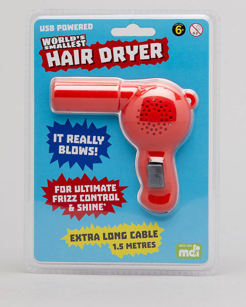 Get It Now Worlds Smallest Hair Dryer for Mens