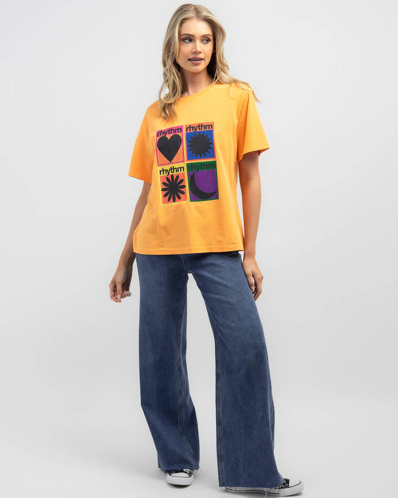 Rhythm Factory Oversized T-Shirt for Womens