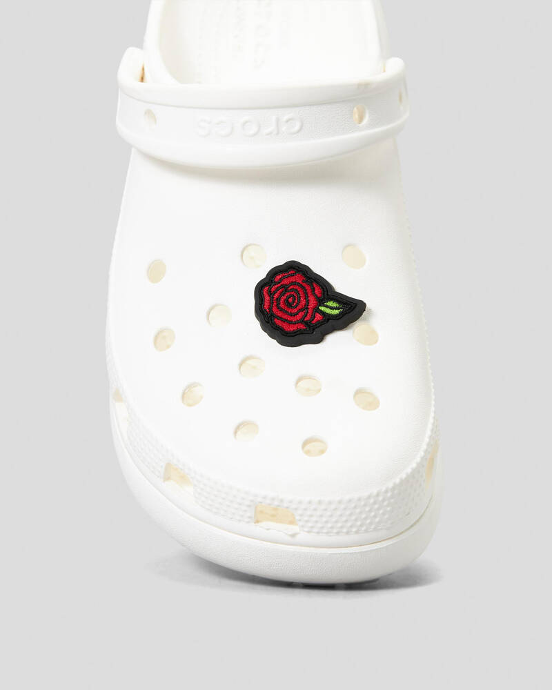 Crocs Rose Varsity Patch Jibbitz for Unisex