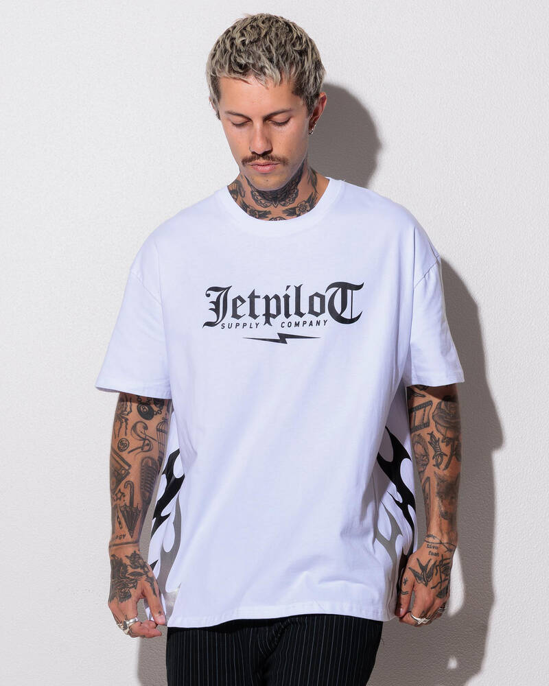 Jetpilot Tribal Heavy T-Shirt for Mens