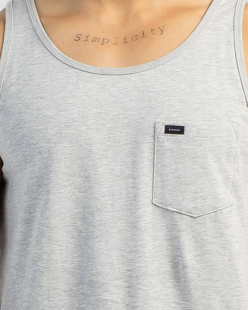 Rip Curl Plain Tank for Mens