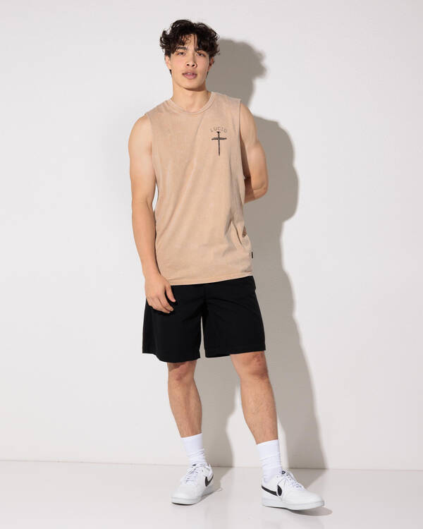 Lucid Nail Bound Muscle Tank for Mens