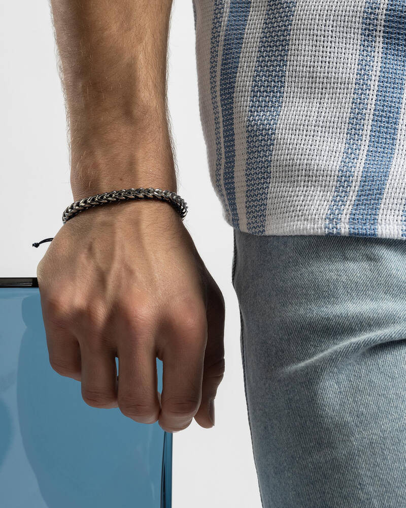 Tommy Hilfiger Braided Metal Bracelet for Mens