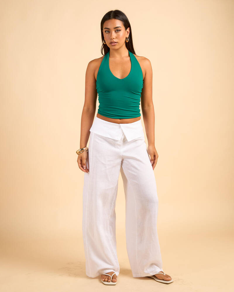 Ava And Ever Basic Halter Top for Womens