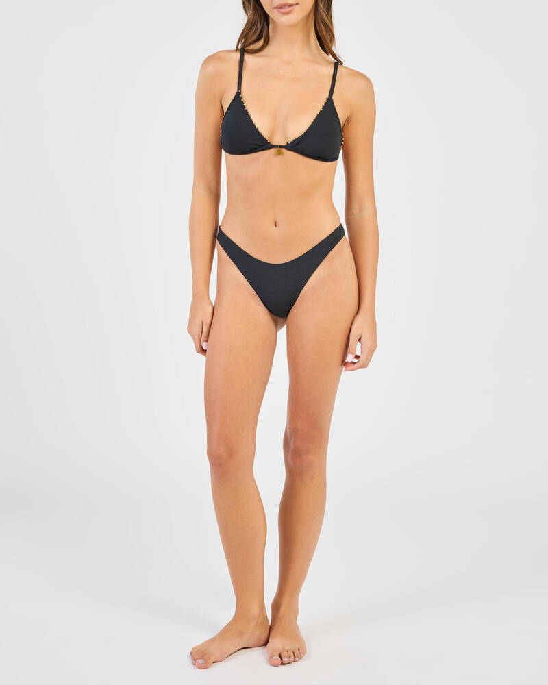 Kaiami Cyprus Beaded Triangle Bikini Top for Womens