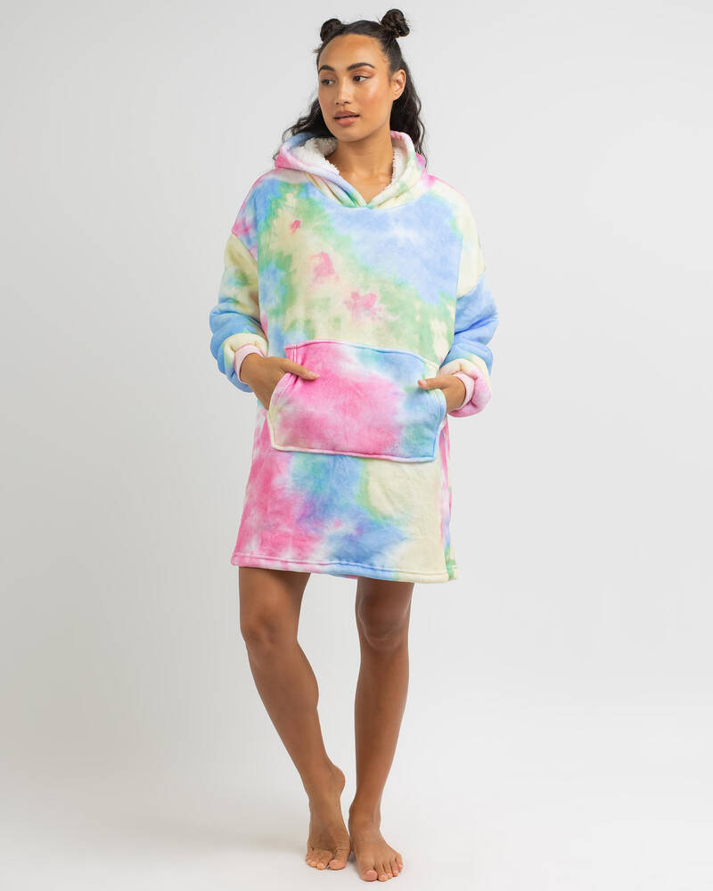 Mooloola Paddle Pop Hooded Blanket for Womens
