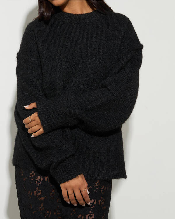 Mooloola Lush Crew Neck Knit Jumper for Womens