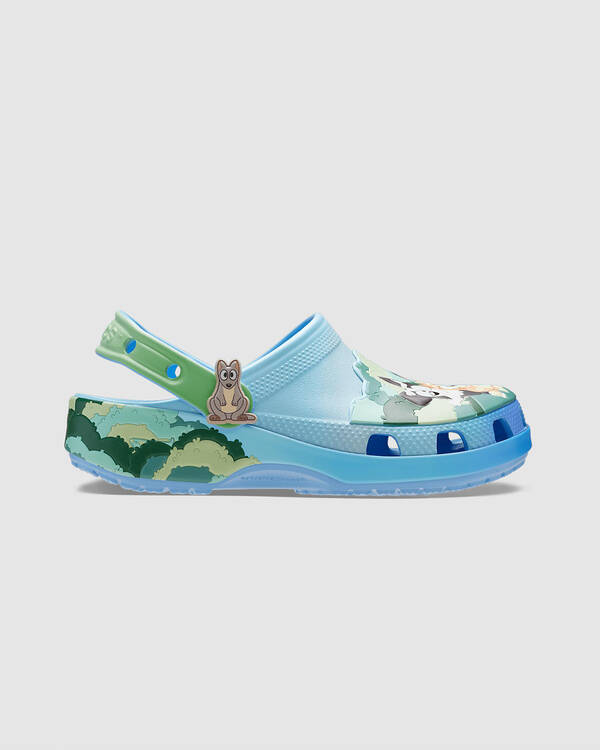 Crocs Toddlers' Classic Bluey Multi Clogs for Unisex