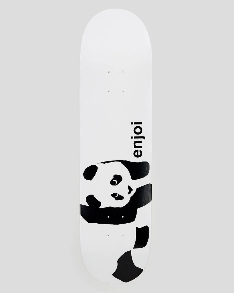 Enjoi Panda Logo R7 Skateboard Deck for Mens