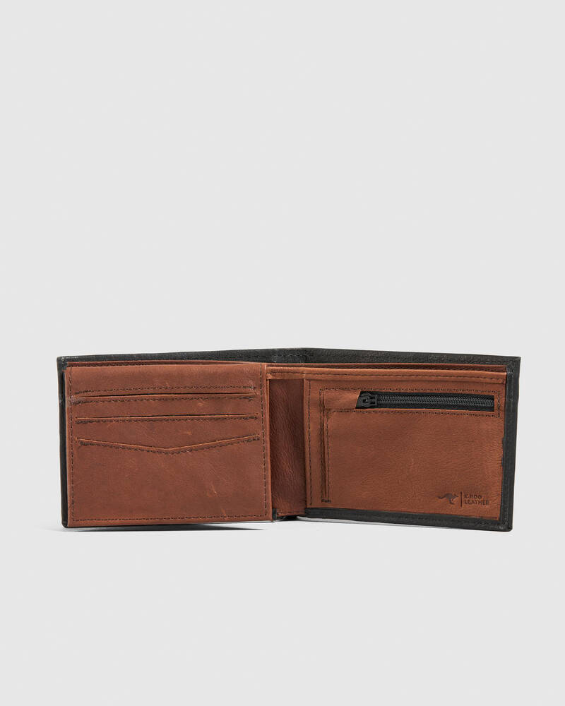 Rip Curl K-Roo Road Trip RFID All Day Leather Wallet for Mens