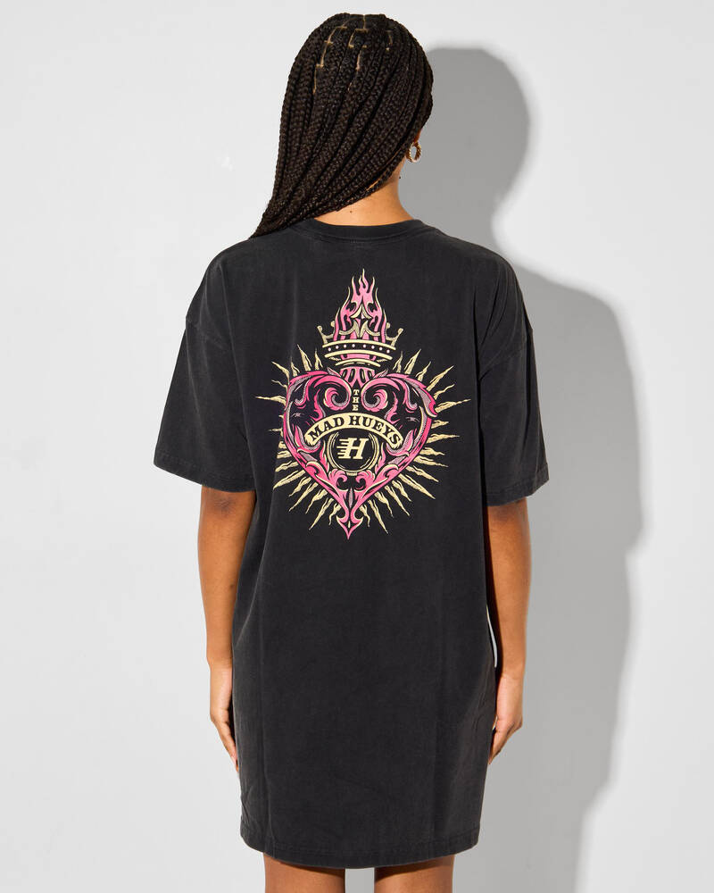 The Mad Hueys Hueys Heart Tee Dress for Womens