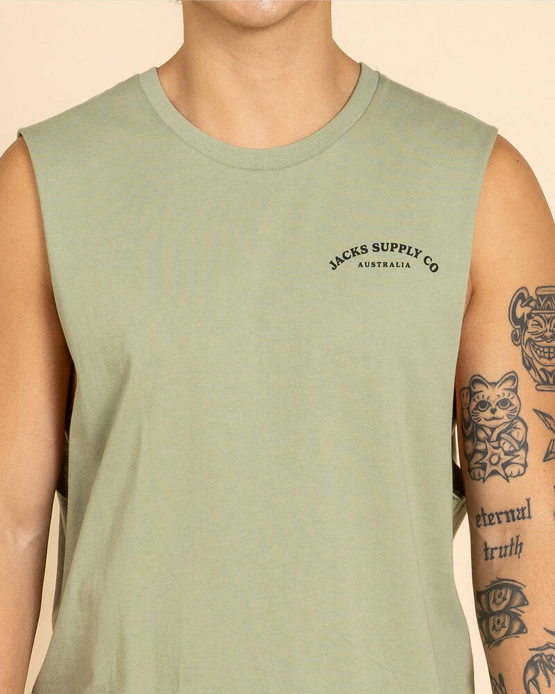 Jacks Beach Trail Muscle Tank for Mens