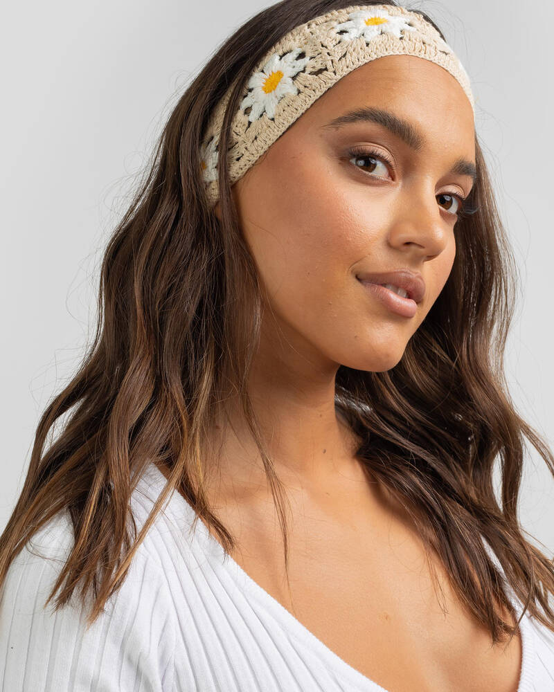 Karyn In LA Crochet Headband for Womens