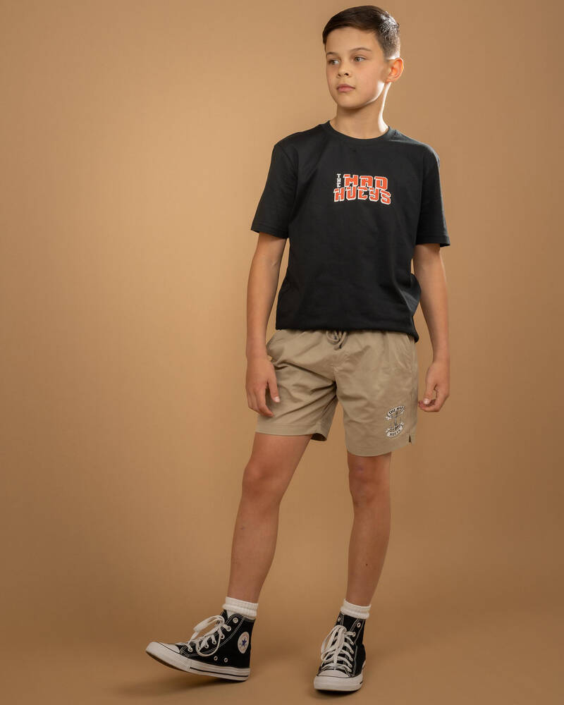 The Mad Hueys Boys' Anchorage Volley Shorts for Mens