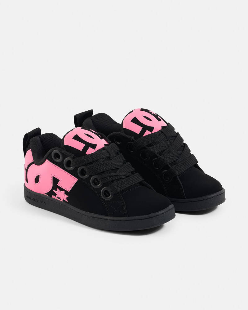 DC Shoes Womens Court Graffik Puff Shoes for Womens