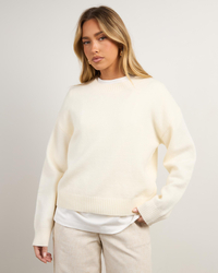 Mooloola Horizon Crew Knit Jumper for Womens image number null