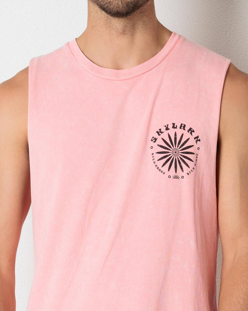 Skylark Blossom Muscle Tank for Mens