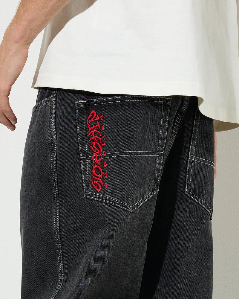 Worship Supplies Pitted Big Dawg Jeans for Mens