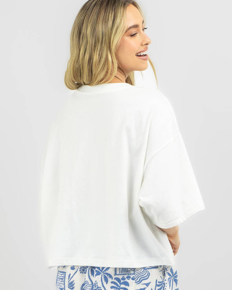 Billabong Aloha Tides Cropped T-Shirt for Womens