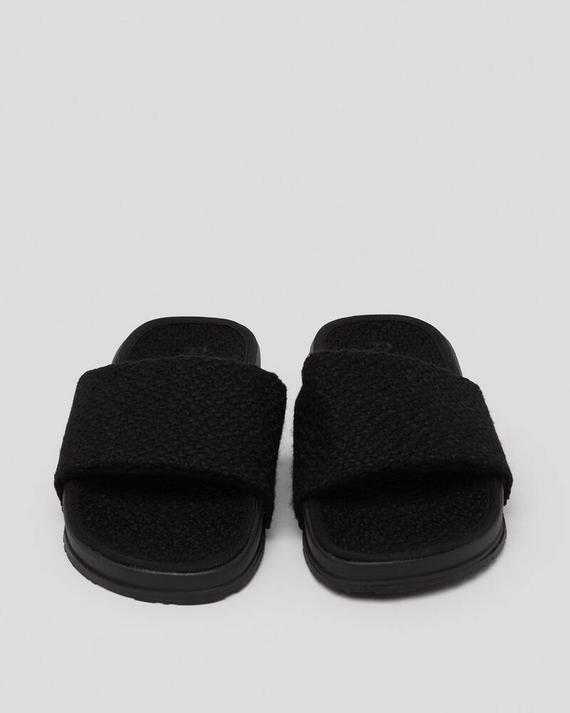 Roxy Slippy Boucle Slide Sandals for Womens