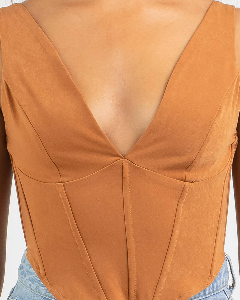 Thanne Rodeo Corset Top for Womens