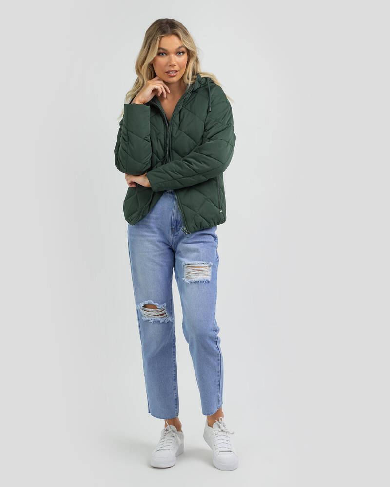 Used Venom Hooded Puffer Jacket for Womens