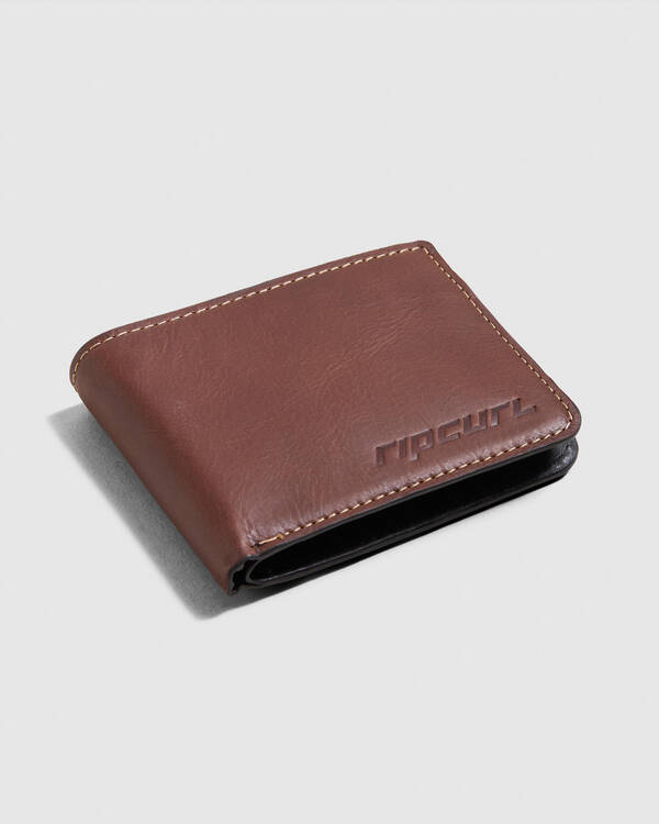 Rip Curl Dosed RFID Slim Leather Wallet for Mens