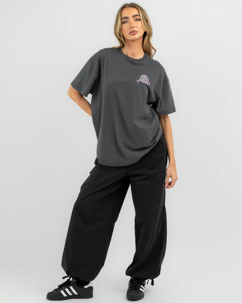 Santa Cruz Oversized Toxic Wasteland T-Shirt for Womens