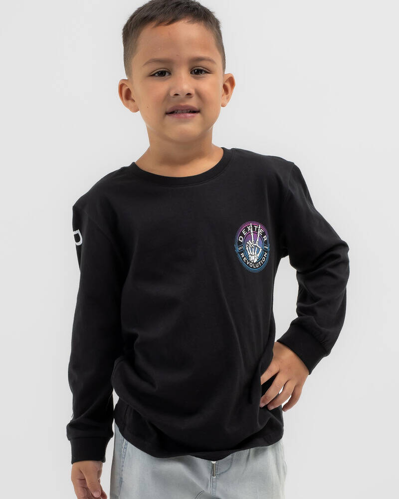 Dexter Toddlers' Peace Out Long Sleeve T-Shirts for Mens
