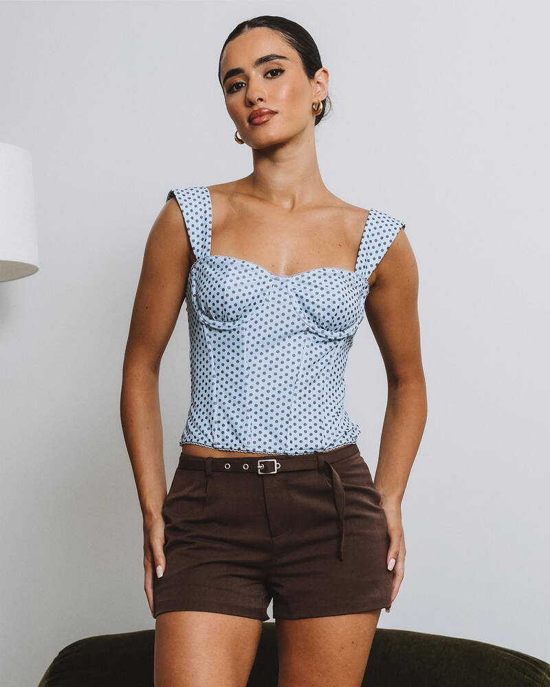 Ava And Ever Mallory Corset Top for Womens