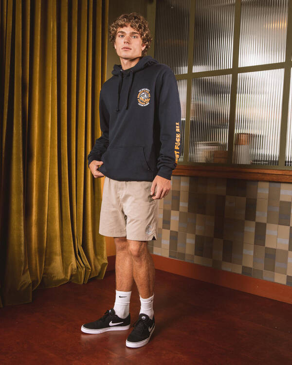 The Mad Hueys Skull Anchor Volley Shorts for Mens