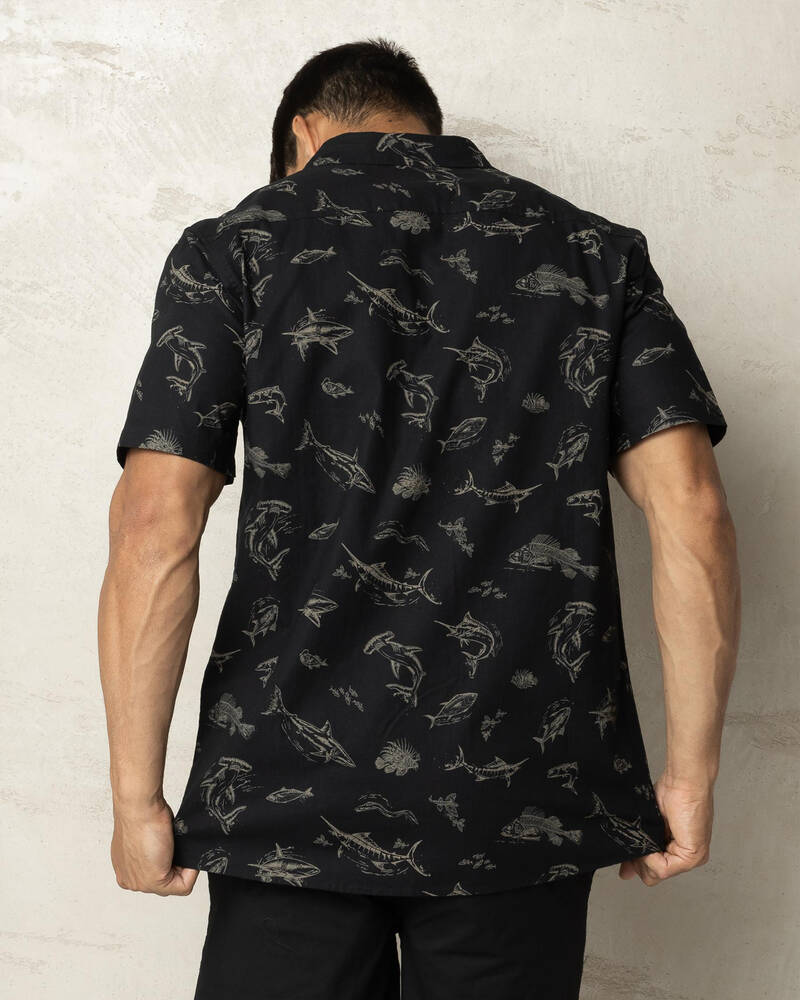 Salty Life Saltwater Short Sleeve Shirt for Mens