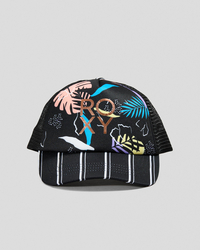 Roxy Girls' Honey Coconut Trucker Cap for Womens image number null