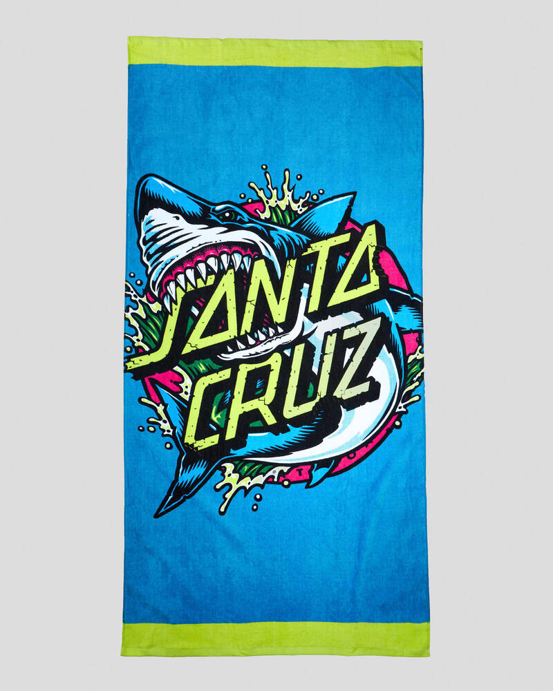 Santa Cruz Shark Dot Towel for Mens