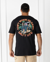 Salty Life Don't Worry T-Shirt for Mens image number null