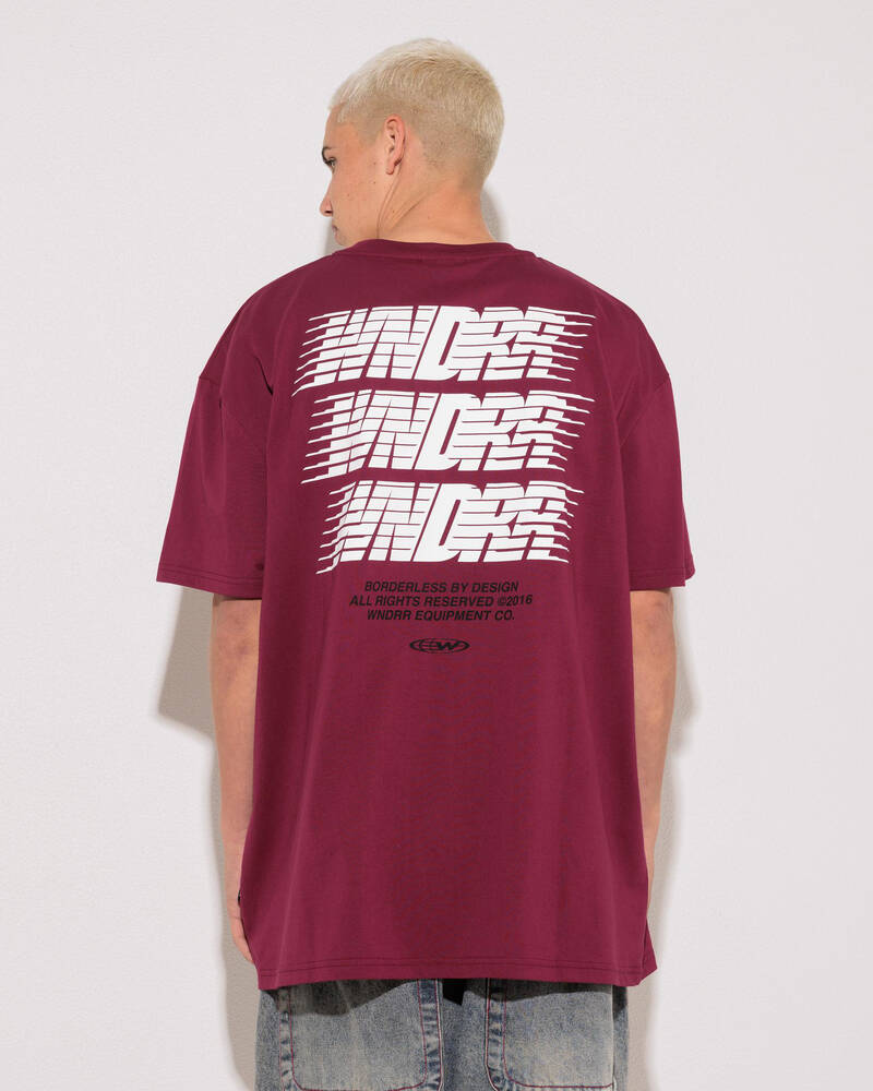 Wndrr Borderless Box Fit T-Shirt for Mens
