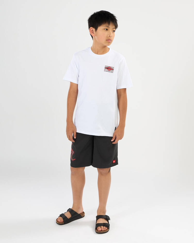 Quiksilver Boys' Boxed Out T-Shirt for Mens