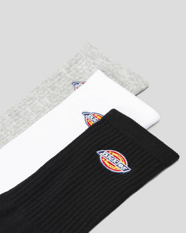 Dickies H.S Rockwood 3 Pack Crew Socks for Mens