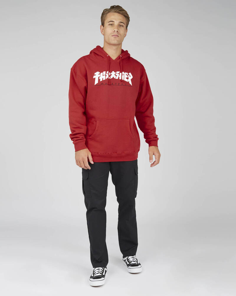 Thrasher Godzilla Hoodie for Mens