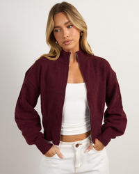 Ava And Ever Jimmi Zip Knit Jumper for Womens image number null