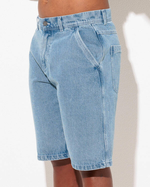 Lucid League Denim Walk Shorts for Mens