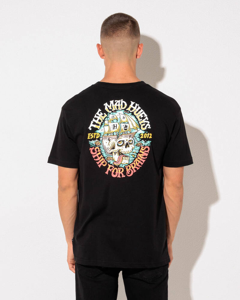 The Mad Hueys Ship For Brains T-Shirt for Mens