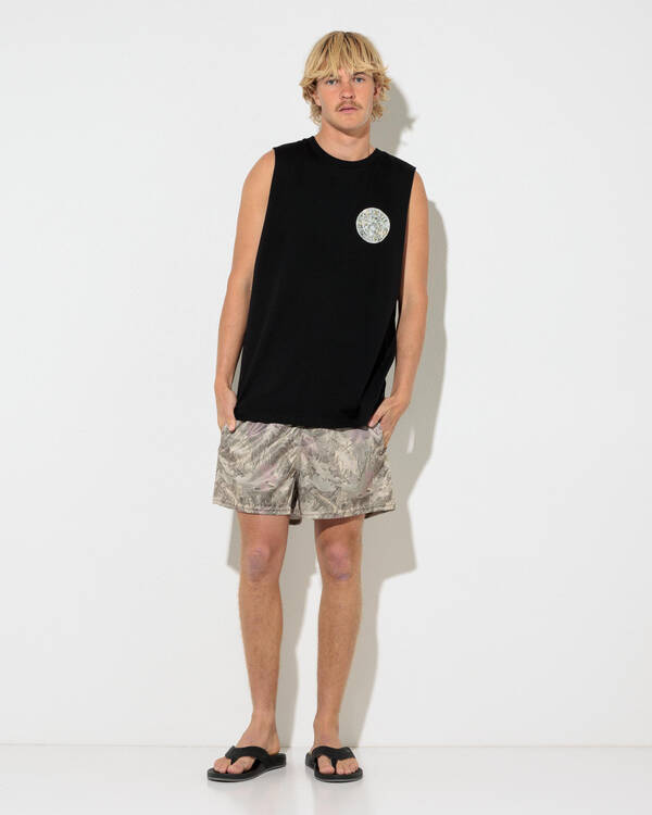 Salty Life Shadow Reel Muscle Tank for Mens