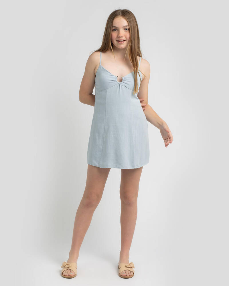 Ava And Ever Girls' Clorinda Dress In Light Blue - Fast Shipping & Easy ...