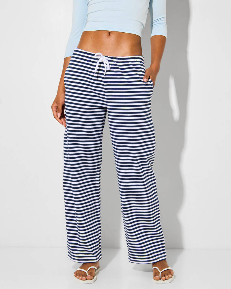 Thrills Idle Hands Stripe Track Pants for Womens