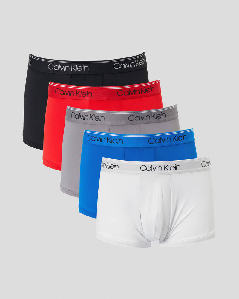 Calvin Klein Micro Stretch Low Rise Trunk 5 Pack for Mens
