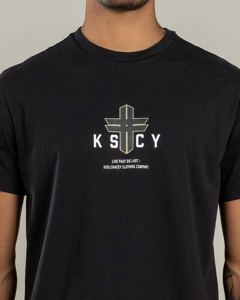 Kiss Chacey Tomb Dual Curve T-Shirt for Mens