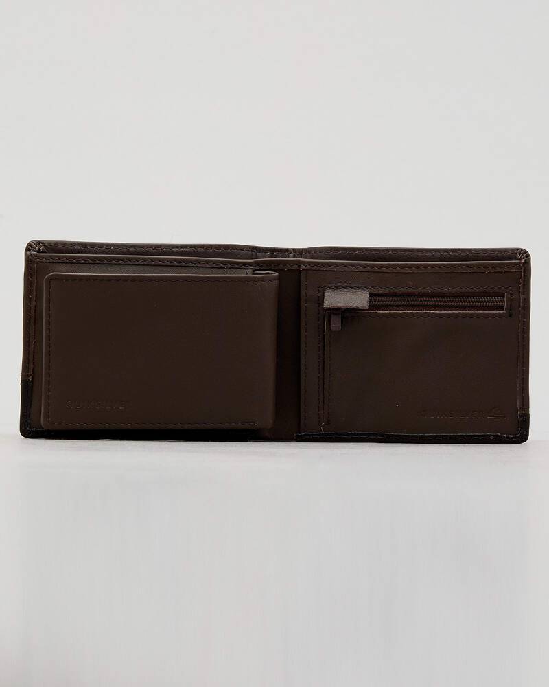 Quiksilver Pathway Leather Wallet for Mens